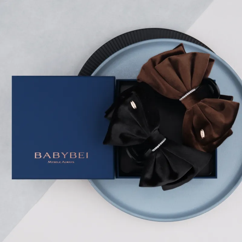 BABYBEI Fabric Hair Clips Women's-1