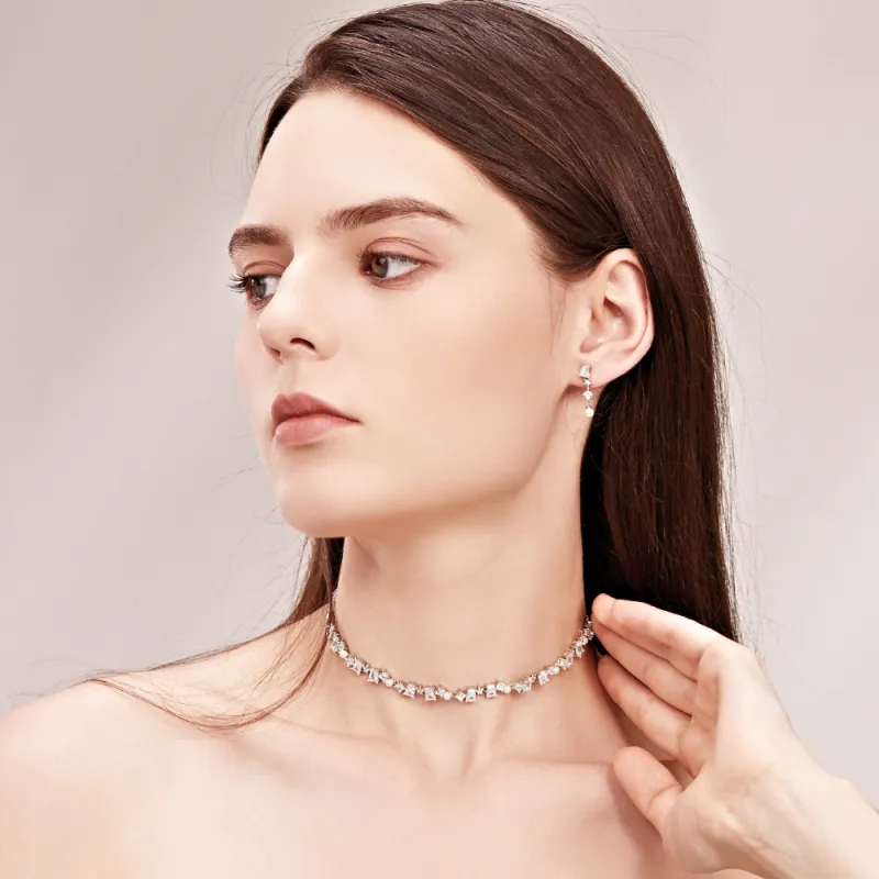 BABYBEI Shell Pearl Clip On Earrings Women's-1