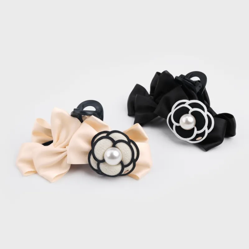 BABYBEI Pearl Hair Clips Women's-3