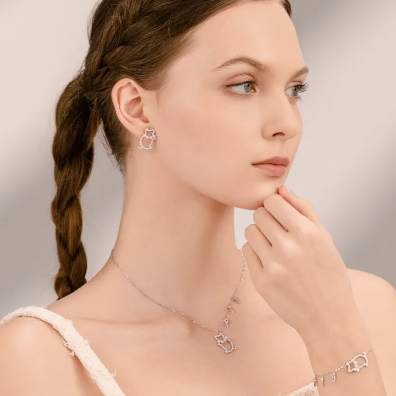 BABYBEI Shell Pearl Earrings Women's-2