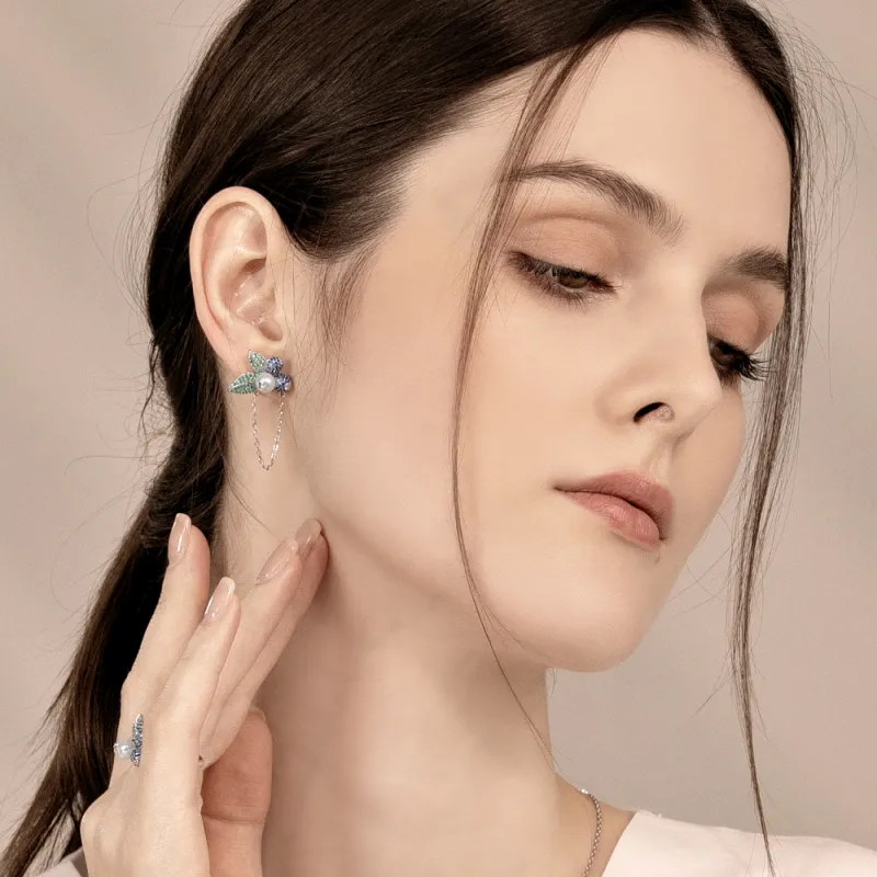 BABYBEI 925 Sterling Silver Earrings Women's-1