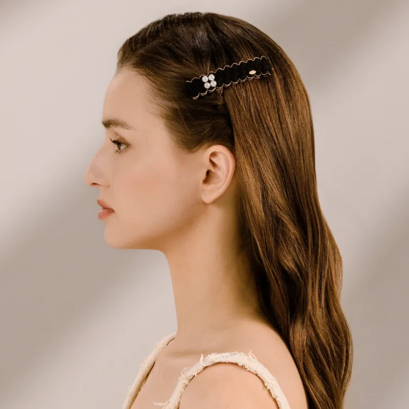BABYBEI Fabric Hair Clips Women's-7