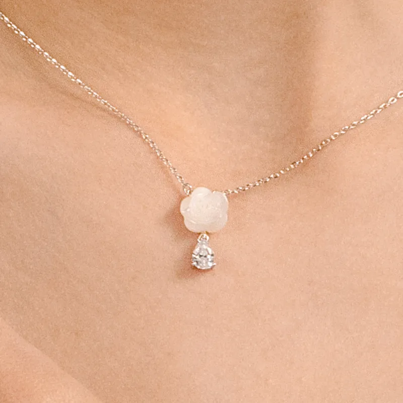 BABYBEI Mother Of Pearl Necklaces Women's-4