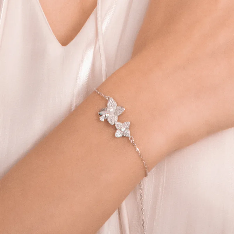 BABYBEI 925 Sterling Silver Shell Pearl Fresh Sweet Style Refined Versatile Ethereal Niche Design Bracelets Women's-2