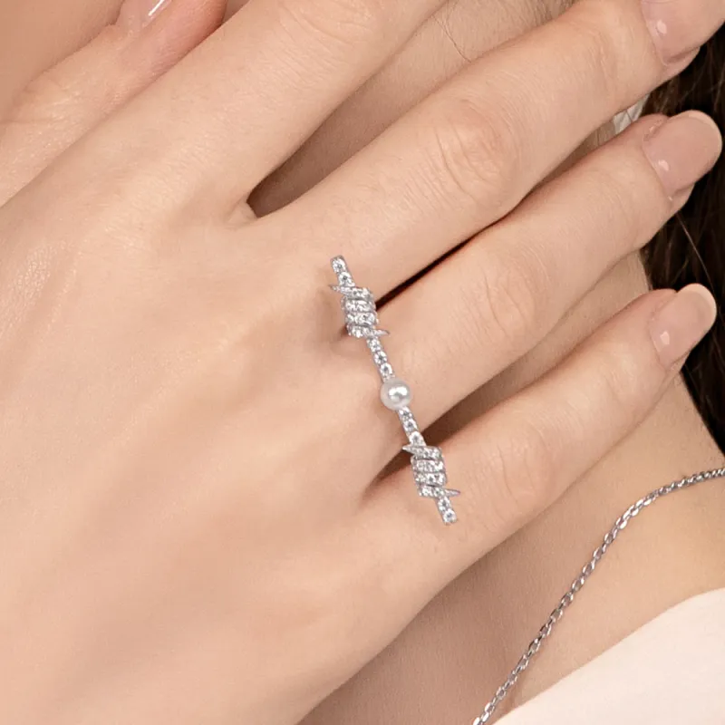 BABYBEI 925 Sterling Silver Rings Women's-2