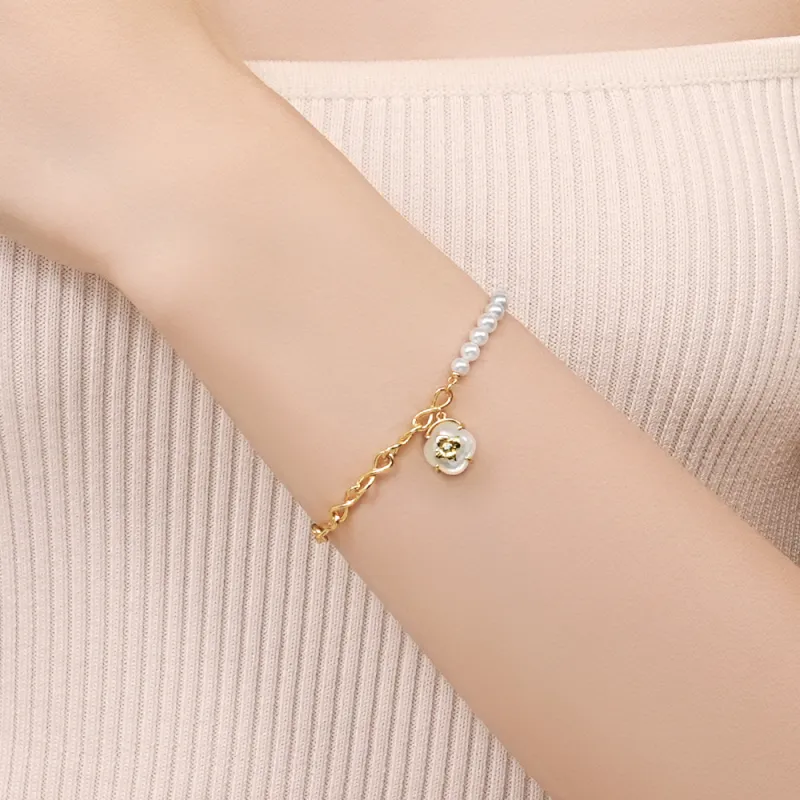 BABYBEI 925 Sterling Silver Mother Of Pearl Bracelets Women's-2