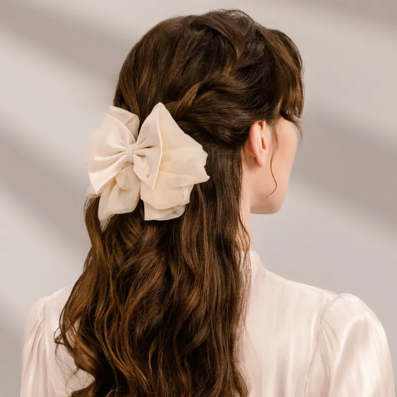 BABYBEI Fabric Hair Clips Women's-2