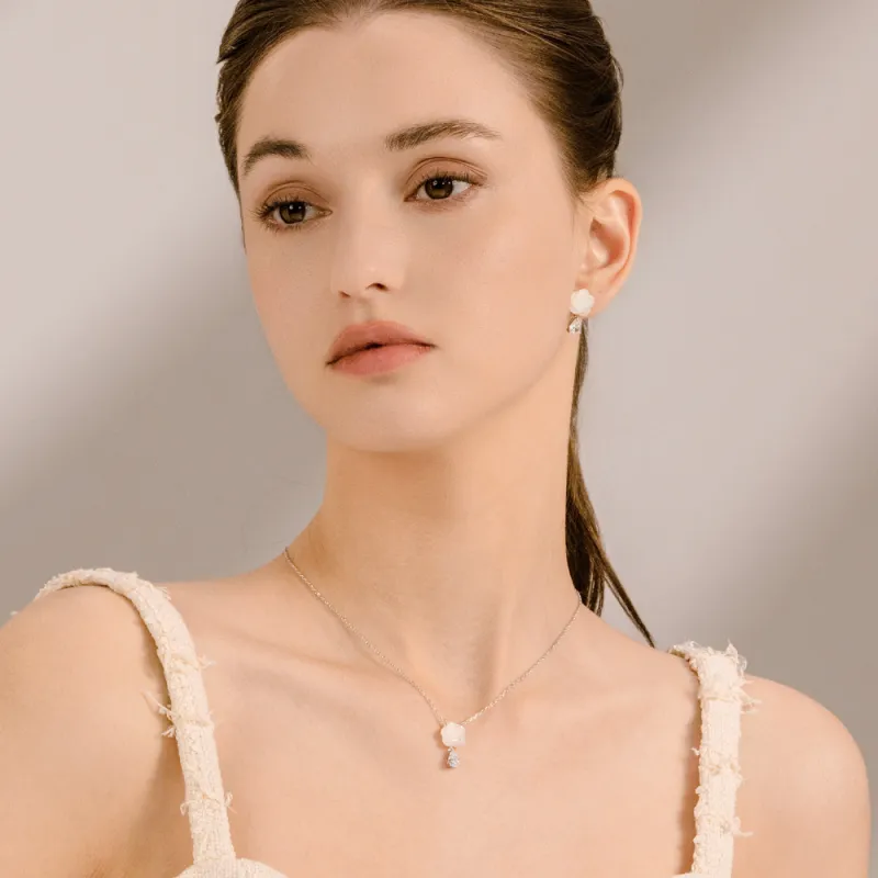 BABYBEI Mother Of Pearl Necklaces Women's-2