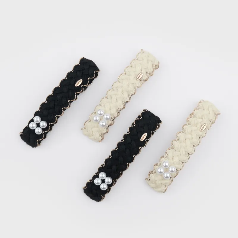 BABYBEI Fabric Hair Clips Women's-4
