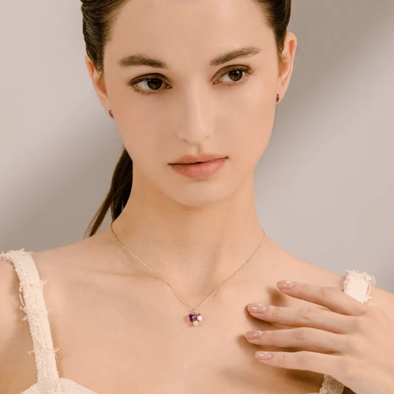 BABYBEI Shell Pearl Necklaces Women's-1