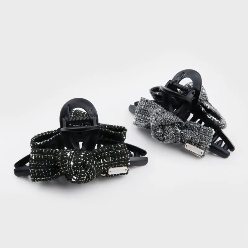 BABYBEI Fabric Hair Clips Women's-2