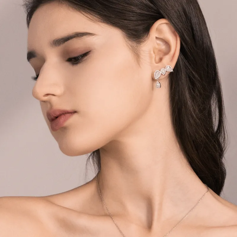 BABYBEI Mother Of Pearl Earrings Women's-1
