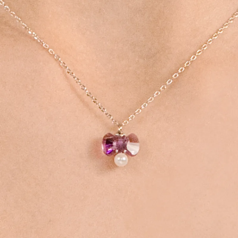 BABYBEI Shell Pearl Necklaces Women's-4