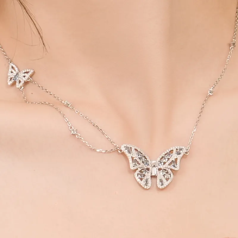 BABYBEI S925 Silver Necklaces Women's-2