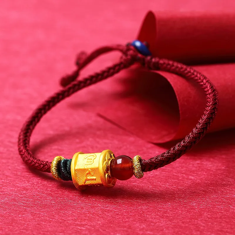 YASHENGZHUBAO Gold Bracelet Unisex-2