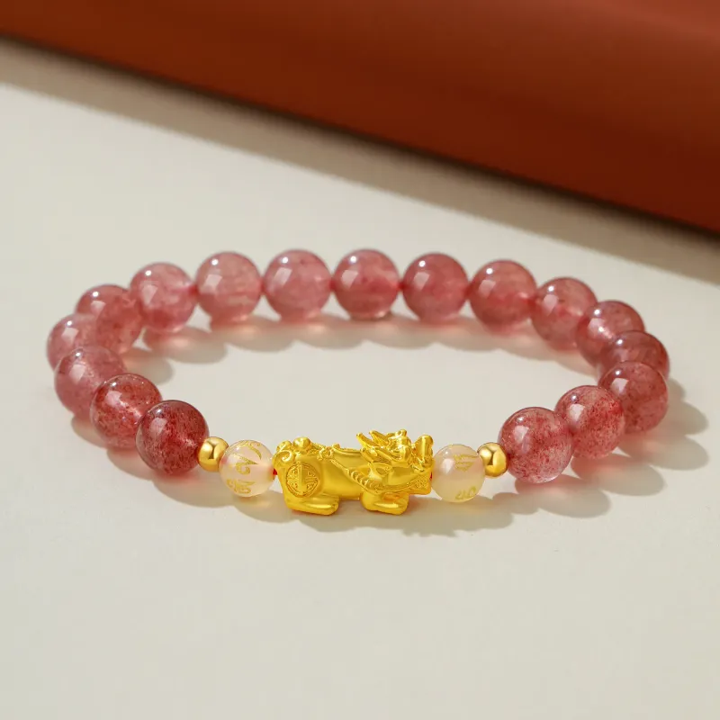 YASHENGZHUBAO Gold Bracelet Unisex-2