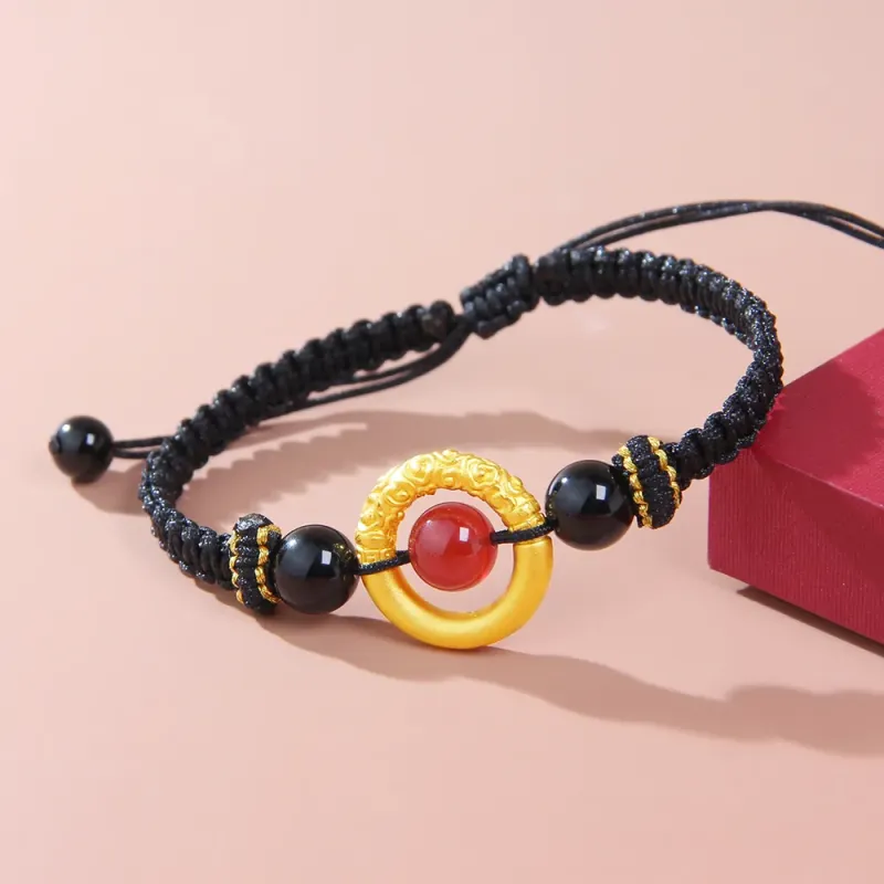 YASHENGZHUBAO Gold Bracelet Unisex-1
