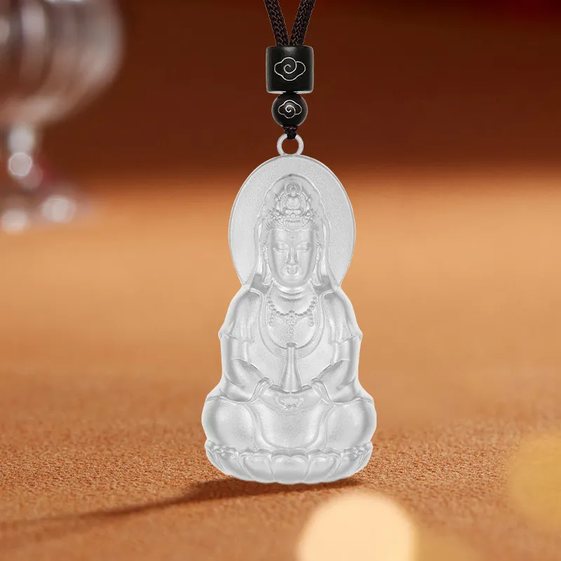 YASHENGZHUBAO 999 Fine Silver Sterling Silver Necklaces Unisex-5