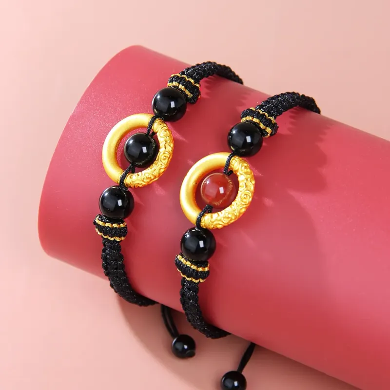 YASHENGZHUBAO Gold Bracelet Unisex-6