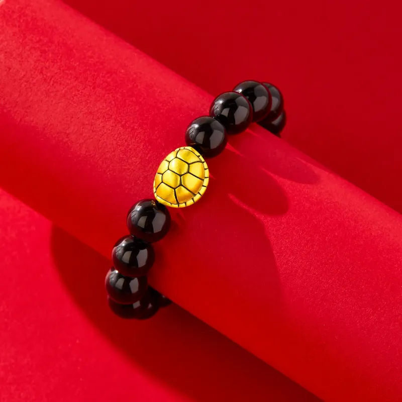 YASHENGZHUBAO Gold Bracelet Men-5