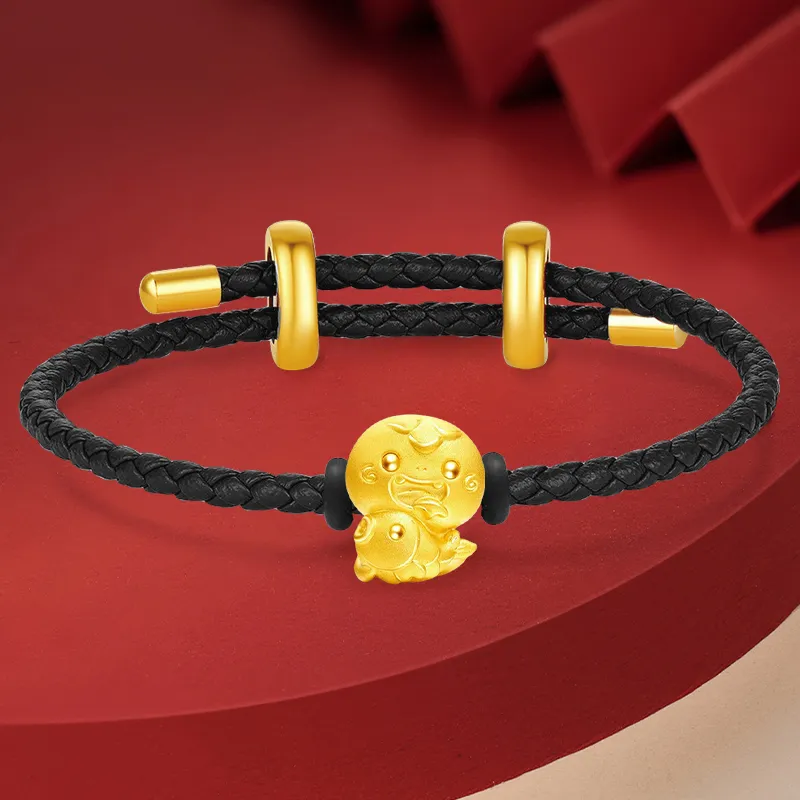 YASHENGZHUBAO Gold Bracelet Unisex-10