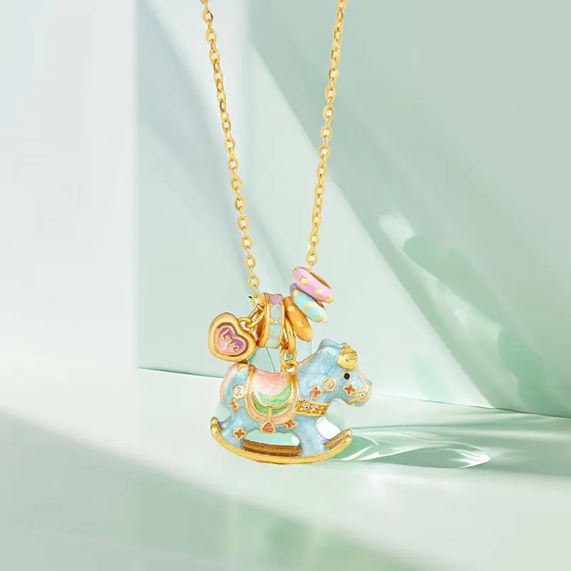 YASHENGZHUBAO S925 Silver Necklaces Women's-5