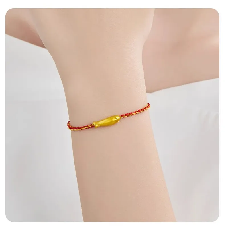 YASHENGZHUBAO Gold Bracelet Women's-8