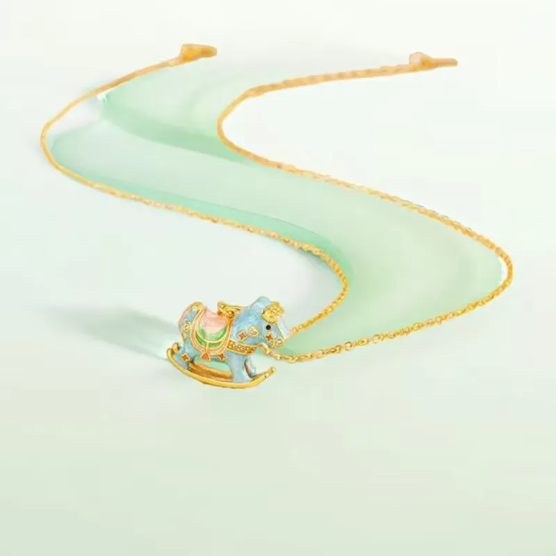 YASHENGZHUBAO S925 Silver Necklaces Women's-3