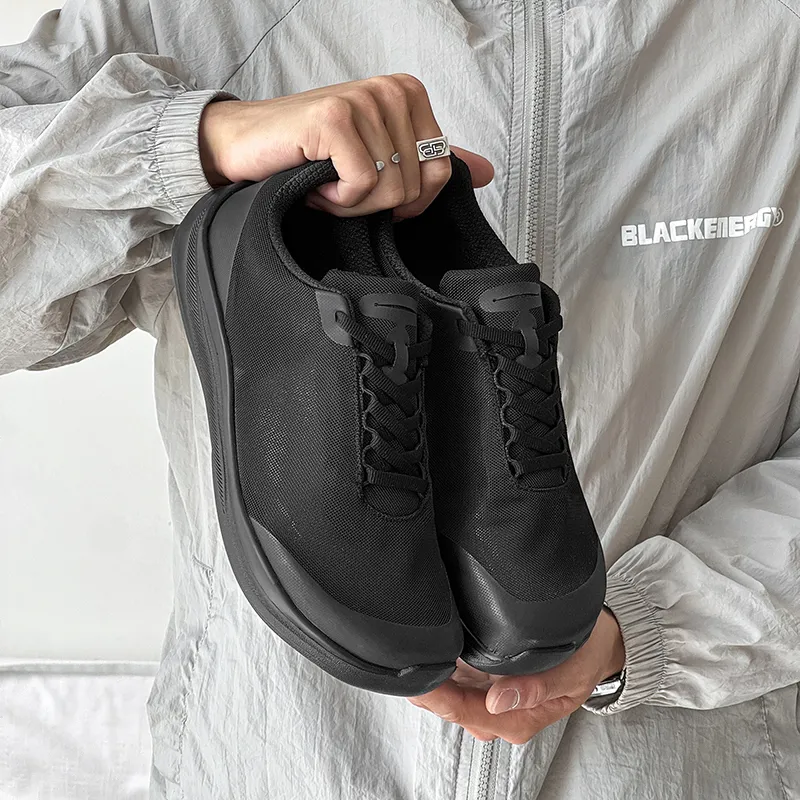MUYI Breathable Height Increase Low Top Casual Shoes Unisex-5