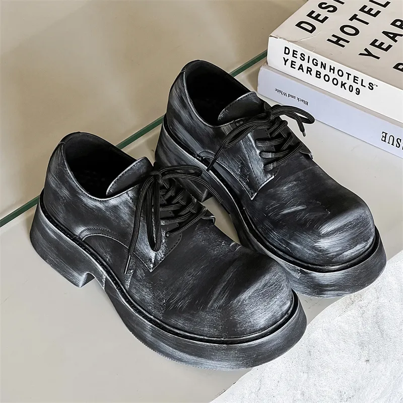 MUYI Low Top Casual Shoes Men's Gray-9