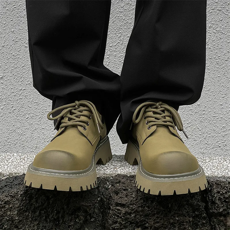 MUYI Men's Casual Shoes Men Low Top-14
