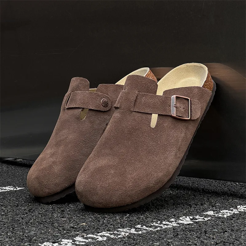 MUYI Rubber Sole Closed Toe Slippers Unisex-70