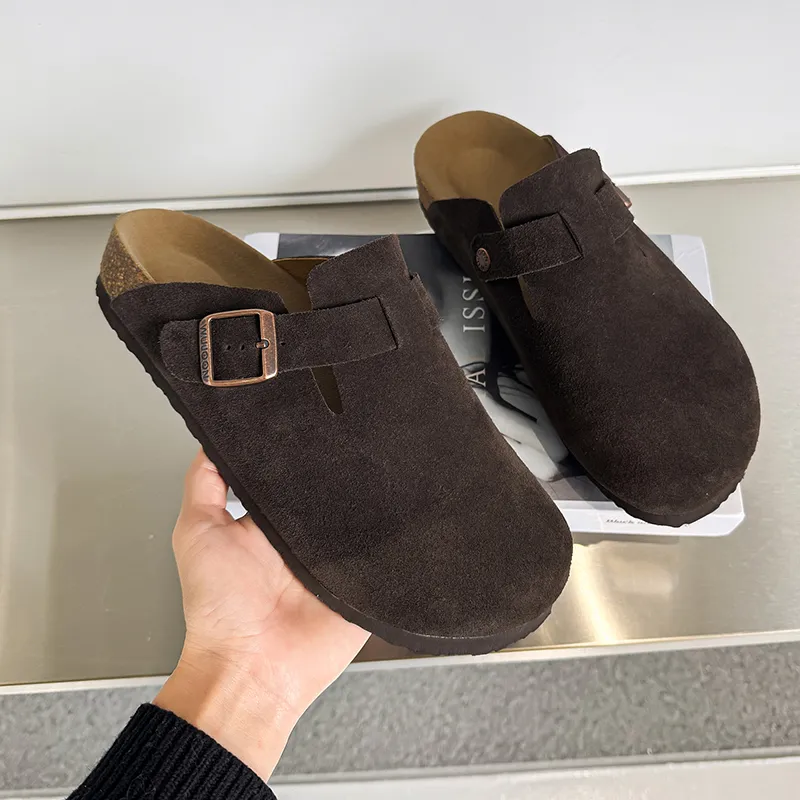 MUYI Rubber Sole Closed Toe Slippers Unisex-65