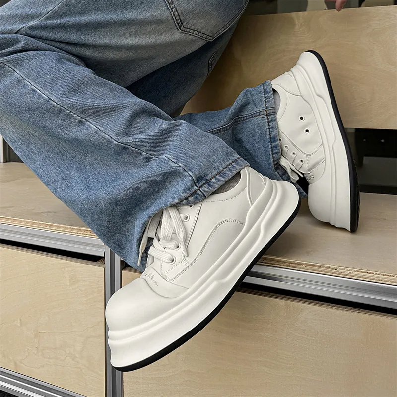 MUYI Men's Casual Shoes Men Low Top-3