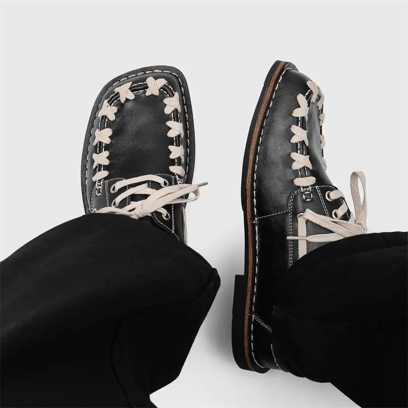 MUYI Men's Casual Shoes Men Low Top-7