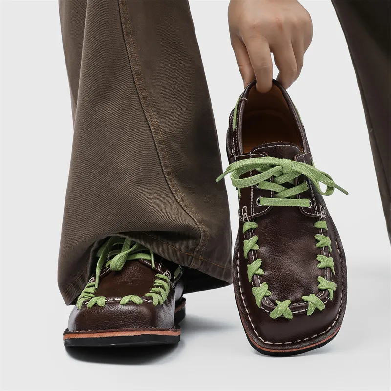 MUYI Men's Casual Shoes Men Low Top-11