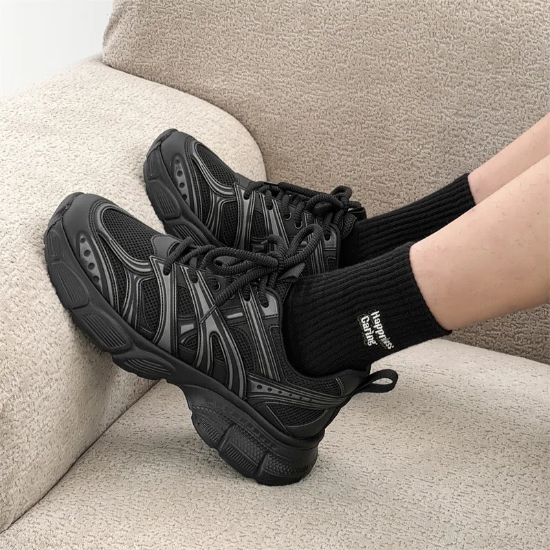 MUYI Breathable Low Top Chunky Sneakers Men's-9