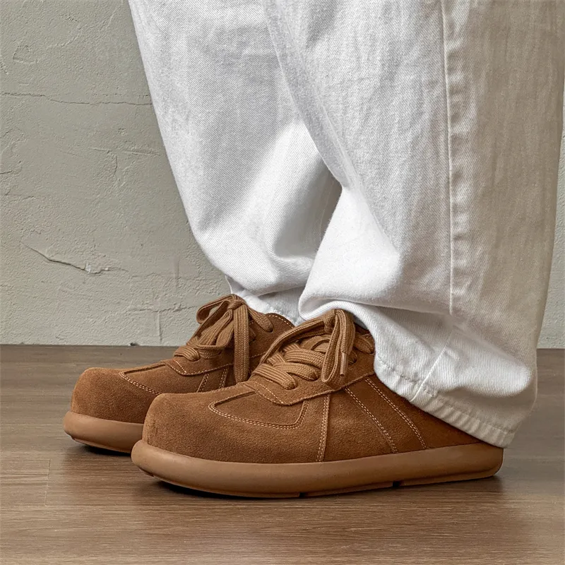 MUYI Men's Casual Shoes Men Low Top-10