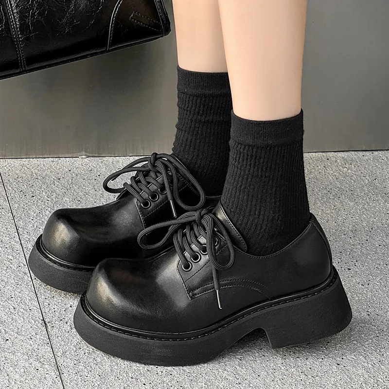 MUYI Breathable Height Increase Low Top Casual Shoes Unisex Black-13