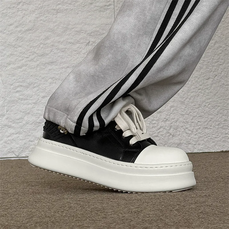 Active Trainee Exclusive Low Top Trendy Board Shoes Unisex Pure White Color-2