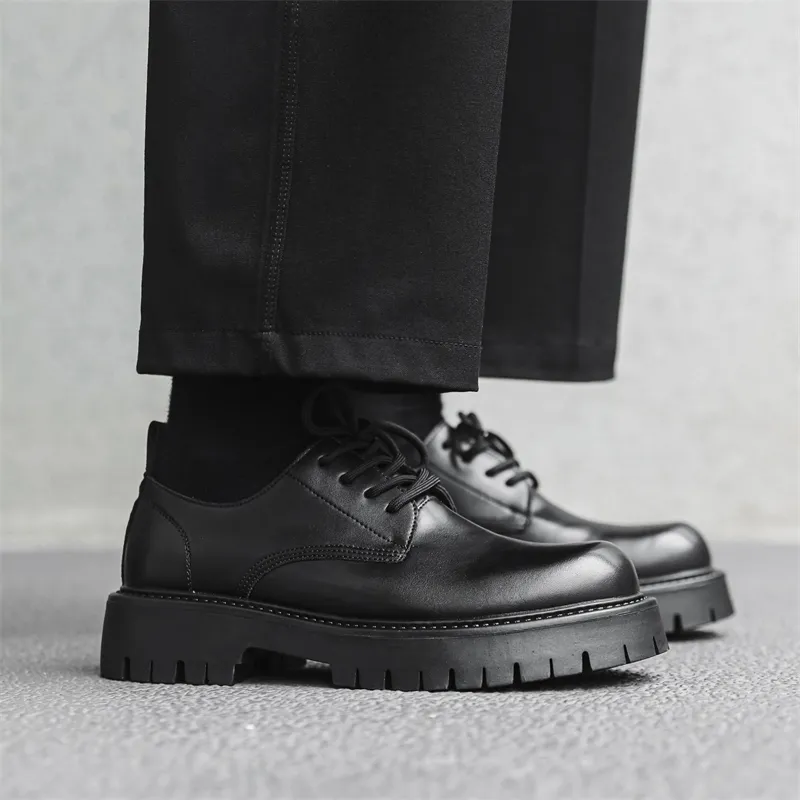 MUYI Men's Casual Shoes Men's Black-4