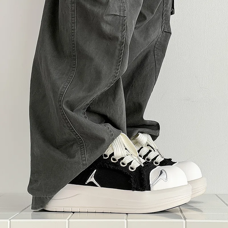 MUYI Low Top Skateboard Shoes Unisex-4