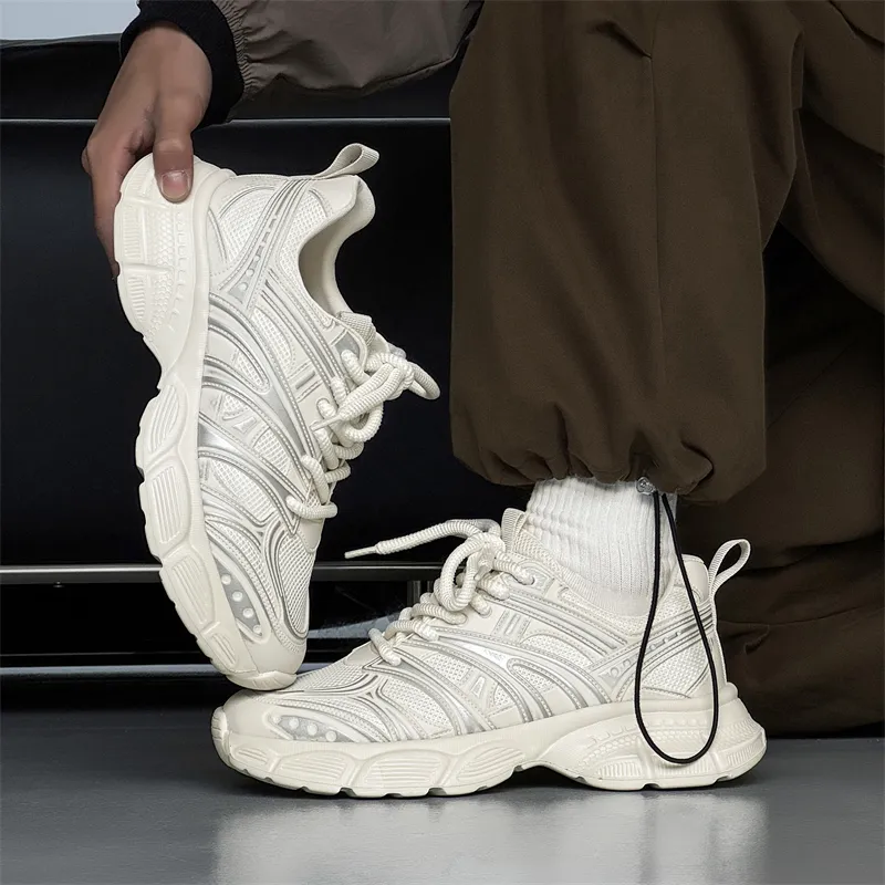 MUYI Breathable Low Top Chunky Sneakers Men's-1