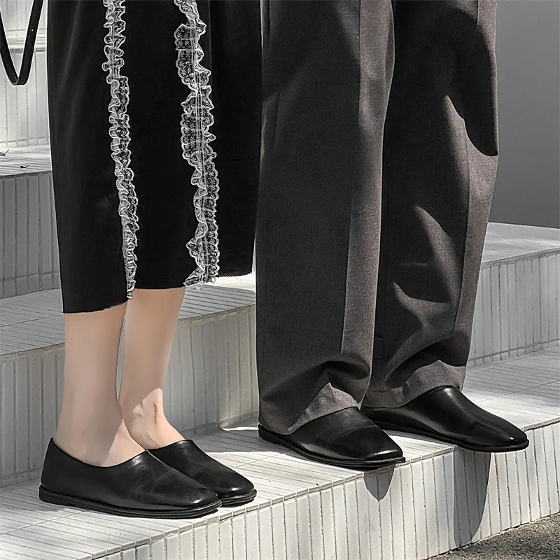 MUYI Low Top Casual Shoes Unisex Black-9
