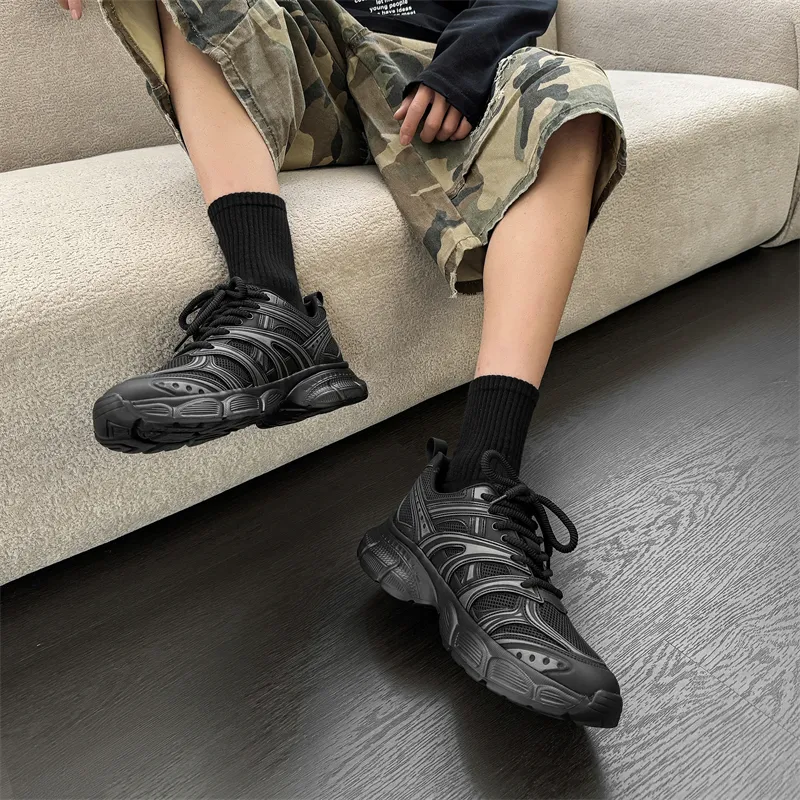 MUYI Breathable Low Top Chunky Sneakers Men's-8