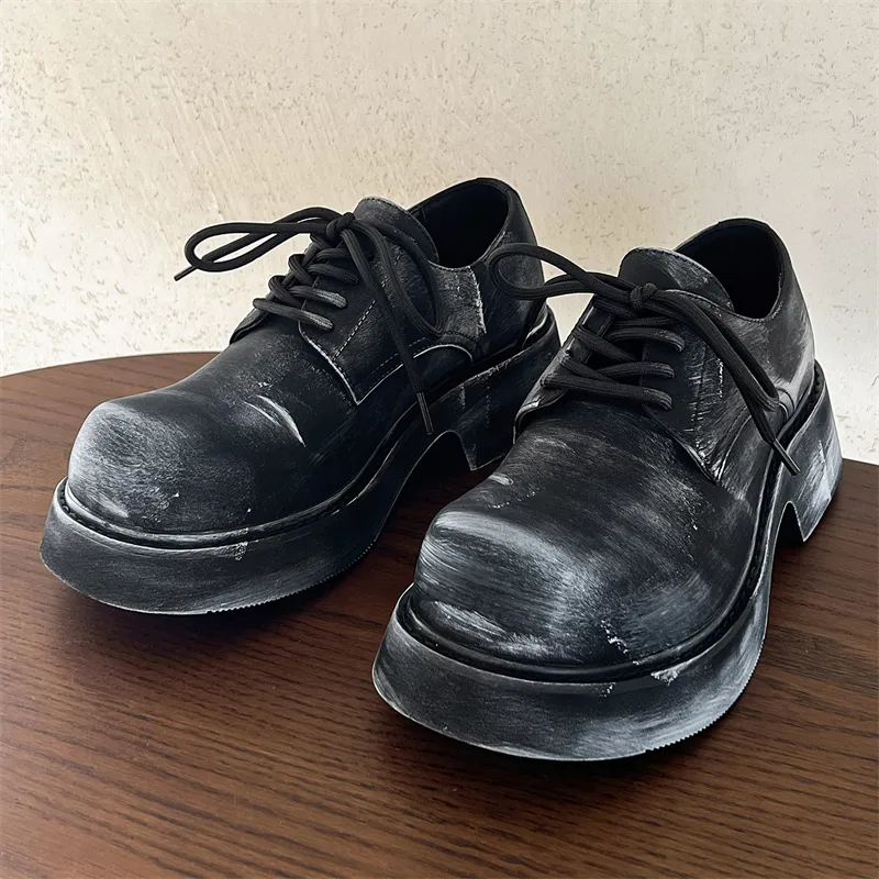 MUYI Low Top Casual Shoes Men's Gray-8