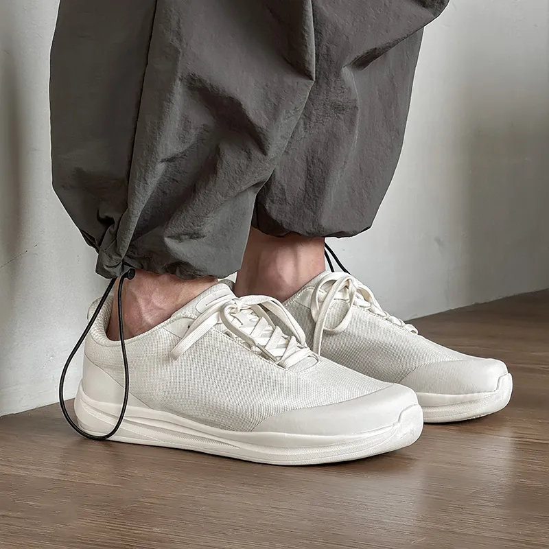 MUYI Breathable Height Increase Low Top Casual Shoes Unisex-10