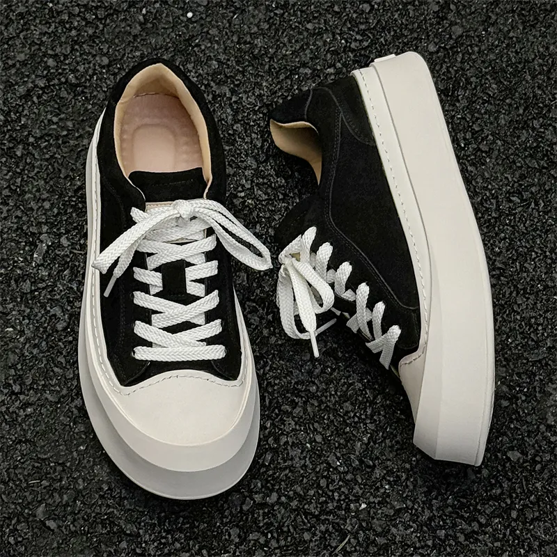 MUYI Skateboard Shoes Men's Black-2