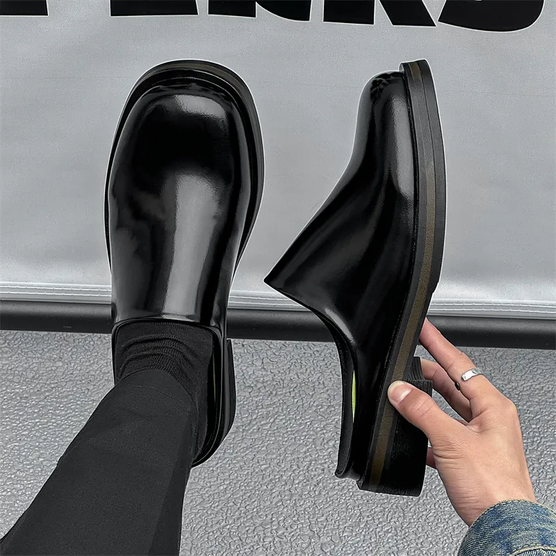 MUYI Rubber Sole Abrasion Resistant Slip Resistant Closed Toe Slippers Men's-2