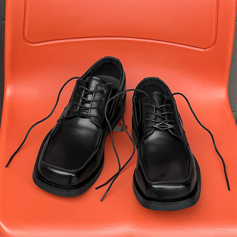 MUYI Low Top Casual Shoes Men's Black-10
